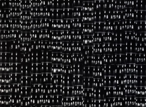 Composites: Night at the Terminal, about 1966. The Nelson-Atkins Museum of Art. © Ray K. Metzker, courtesy of Lawrence Miller Gallery.