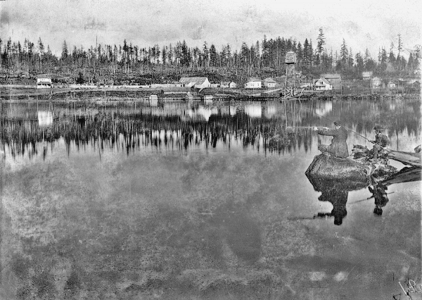 Green Lake, 1896. Photo from Seattle Municipal Archives. Licensed cc-by