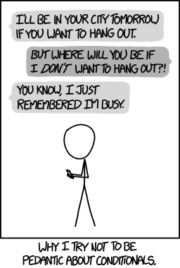 conditionals