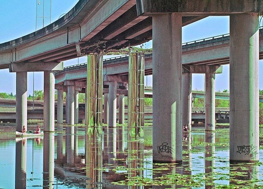 The Ramps to Nowhere, photographed by Omar Willey, July 2014