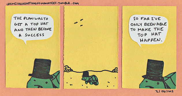 manatees-tophat