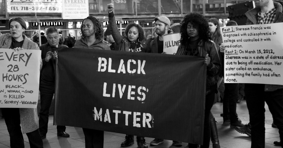2014 saw civil rights protests sweep the nation under the banner Black Lives Matter. Photo: Tina Leggio