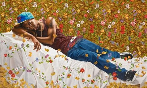 Kehinde Wiley's "Morpheus", image courtesy of the Seattle Art Museum