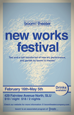 boom! theater company, New Works Festival, Phase II