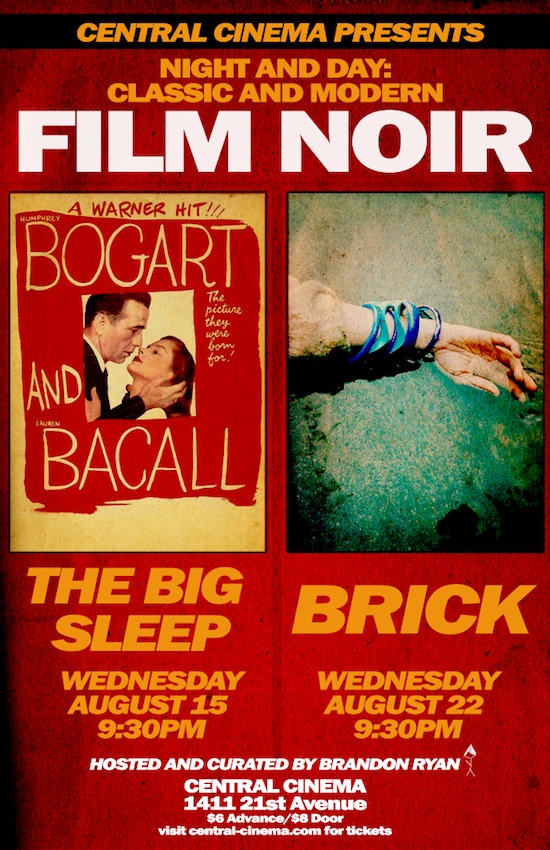 A Talk with Brandon Ryan, Curator of Central Cinema’s Night and Day Film Noir Series