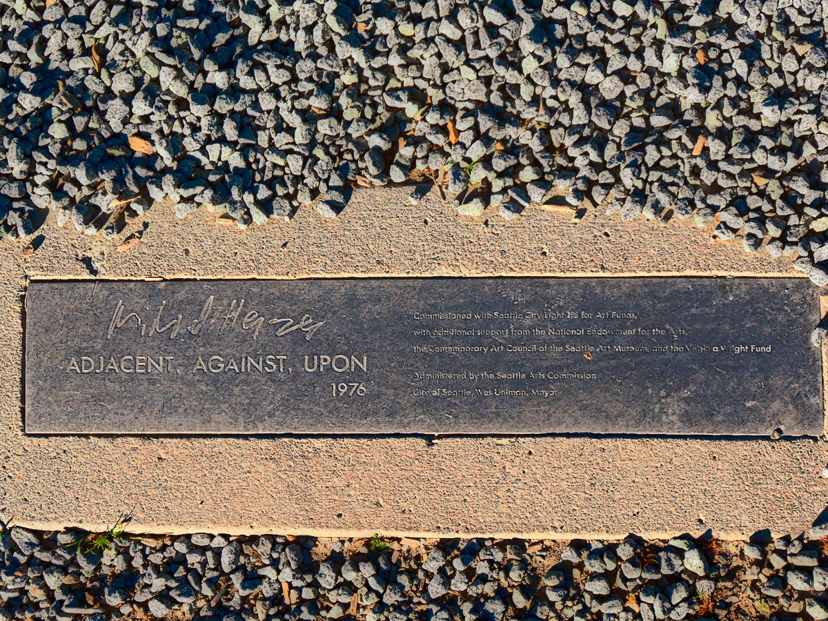 Celebrating Seattle: Adjacent, Against, Upon