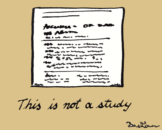 Study Report, Study Reality, and the Gap Between