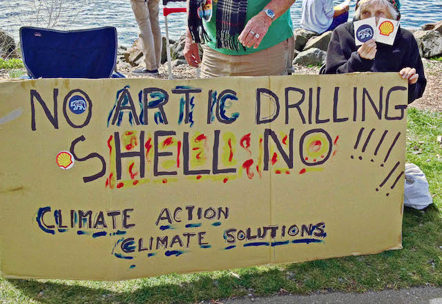 Seattle Activists Rally Against Plan Fueling “Pathological Addiction to Fossil Fuels”