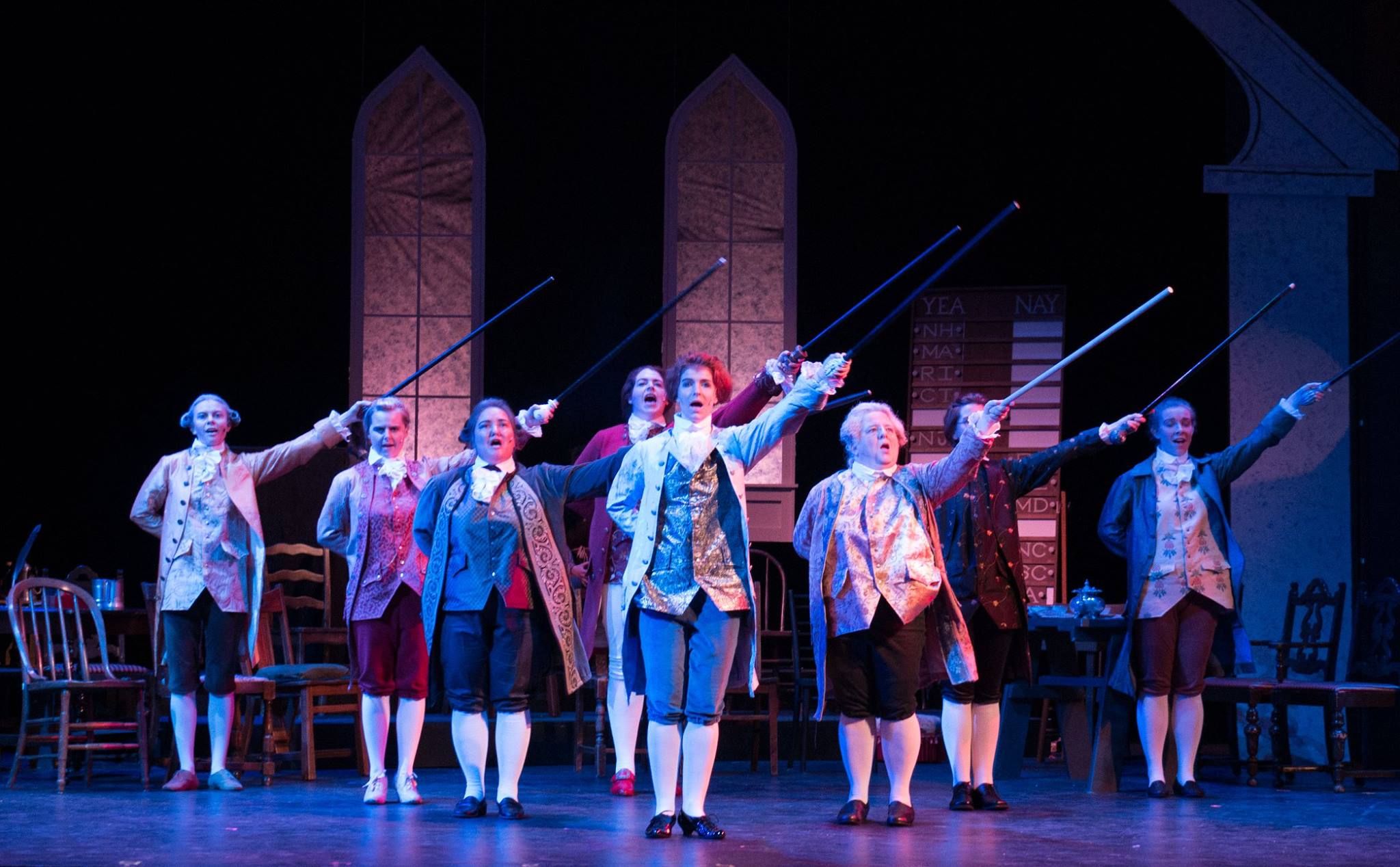 Big Choices, Fake Storefronts: Seattle Musical Theatre’s 1776