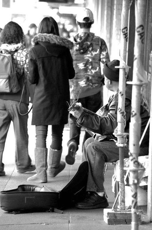 Playing Music at the Farmers’ Market