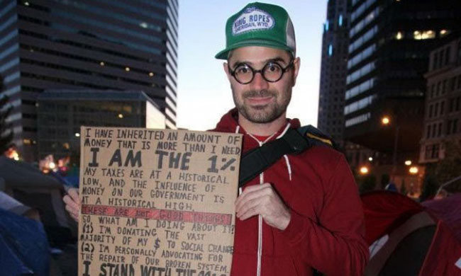 Meet the 1 Percenters Finding Solace in Wealth Redistribution