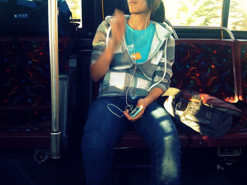 A Reassuring Monologue from the Creepy Guy On the Bus Delivered to a Girl Who Never Takes Her Ear Buds Off