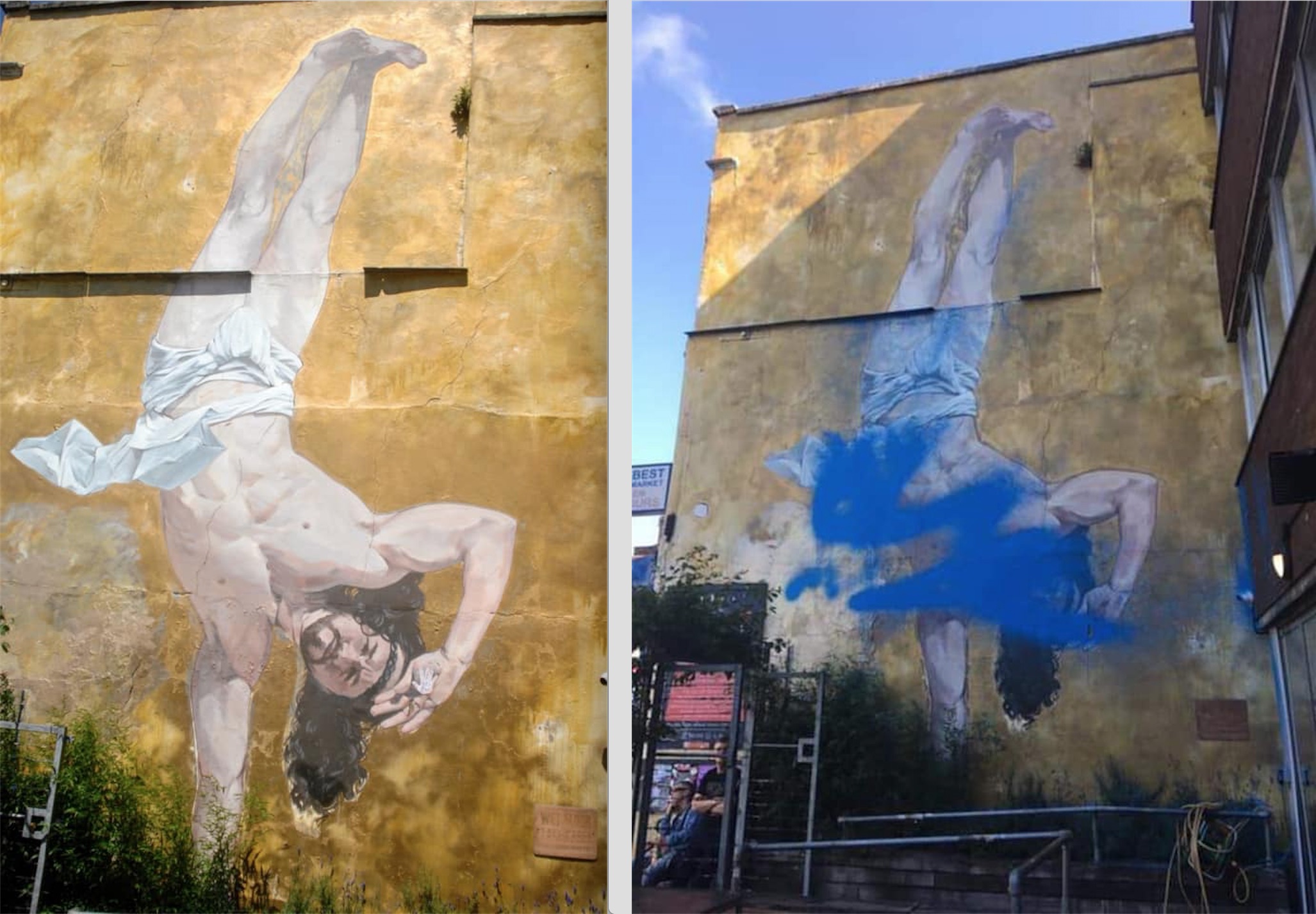 Who Smoked Bristol’s Breakdancing Jesus?