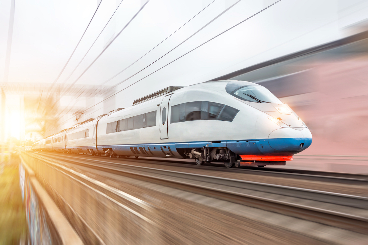 high speed train travel in usa