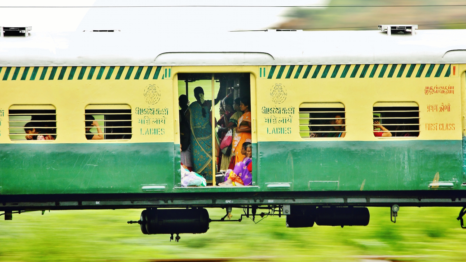 Just Another Day in a Ladies’ Compartment