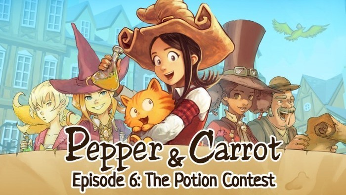 Free Thing of the Week: Pepper and Carrot Motion Comic